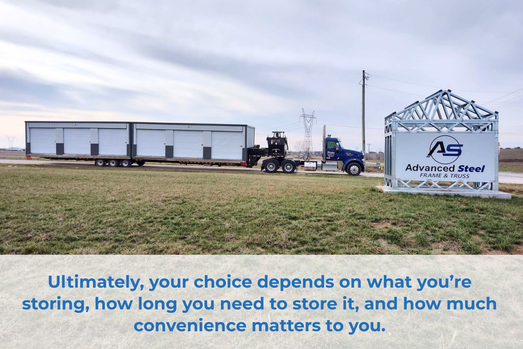 Ultimately, your choice depends on what you're storing, how long you need to store it, and how much convenience matters to you.